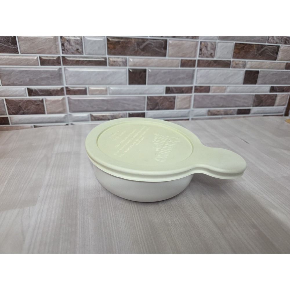 Corning Ware P-150-B 15oz Grab It Bowl w/ Pyrex P-150-C Glass Lid - Excellent
